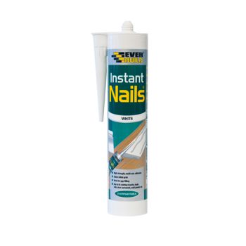 Everbuild Instant Nails White Grab Adhesive 290ml