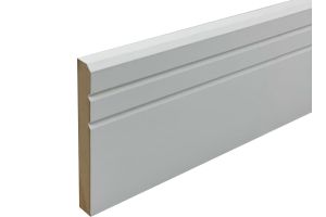 Chamfered & 2x V Grooved Primed-Sample