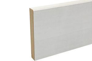 Modern Chamfered 2x2 Primed Skirting 