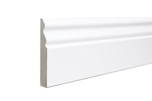 Ogee Matt White Fully Finished Skirting 