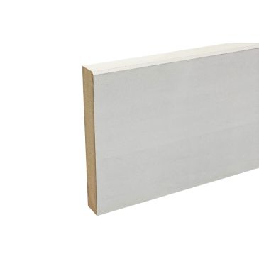 Modern Chamfered 2x2 Primed Skirting 