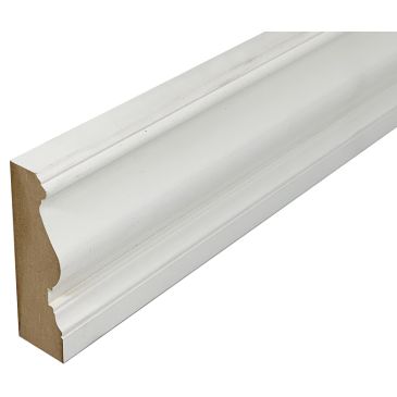 Period Edwardian Primed Skirting 