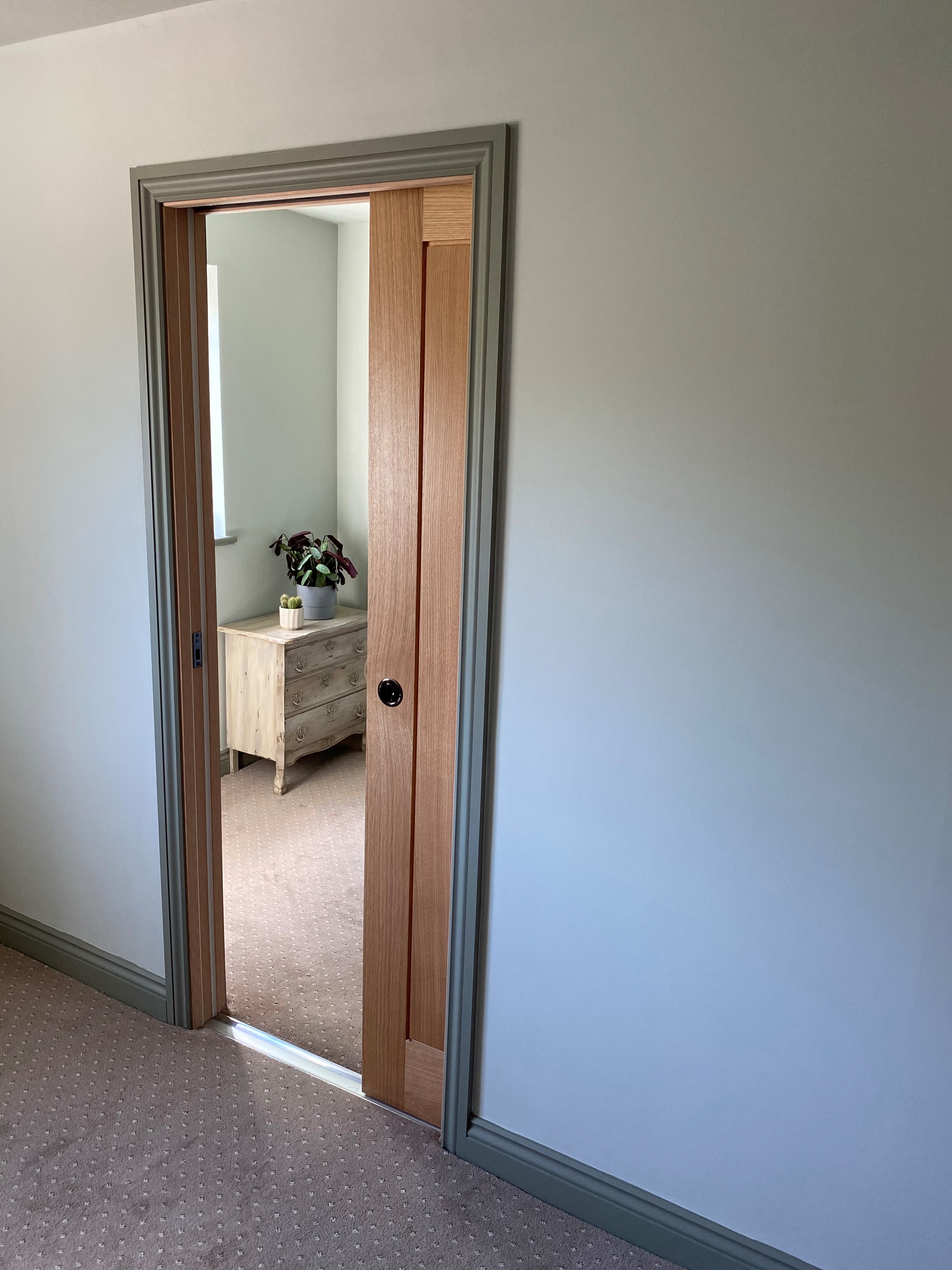 Ogee Skirting & Architrave around Pocket Door Ogee Skirting & Architrave around Pocket Door